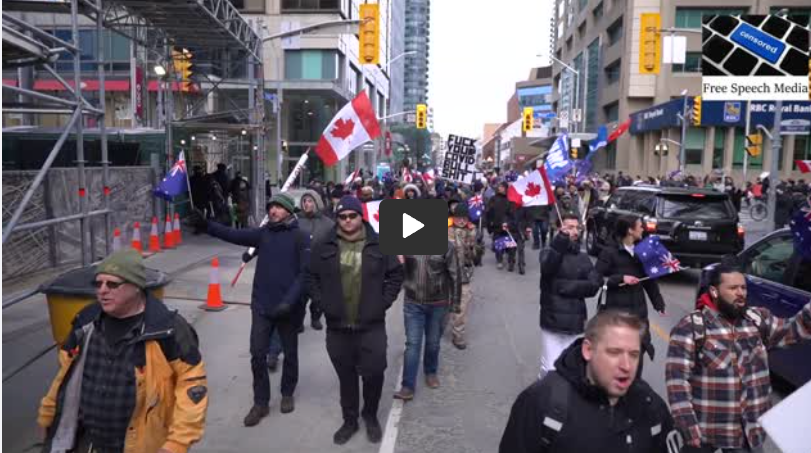 Marche en soutien aux Australiens qui luttent pour les droits humains ! Toronto, Canada 12/04/21 #SOSAustralie