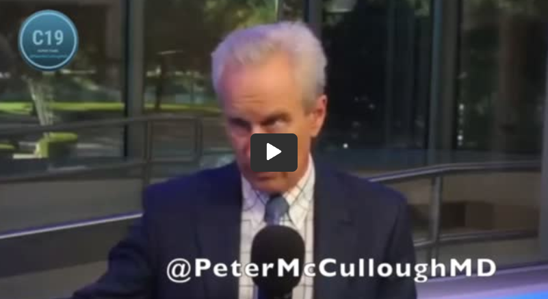 Dr Peter McCullough sur les V---A---Xs  contre le CAS-VITE 19  sur les enfants.