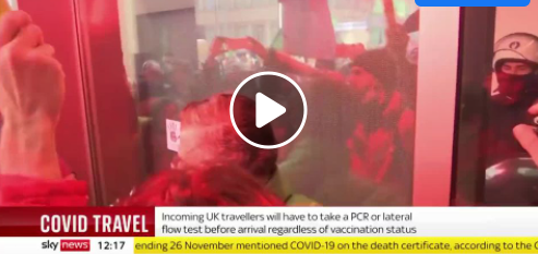 Bruxelles :  Les Protestation dans la rue...