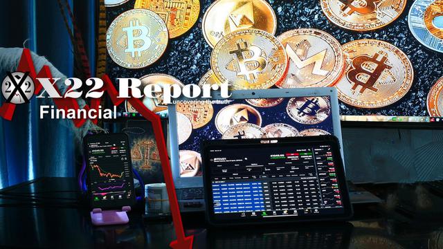 Rapport X 22  Ep. 2632a - Le [CB]/[DS] vient d'admettre que Bitcoin détruirait leur faux système économique