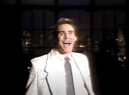 Première apparition de Jim Carrey sur Letterman, le 25 juillet 1984