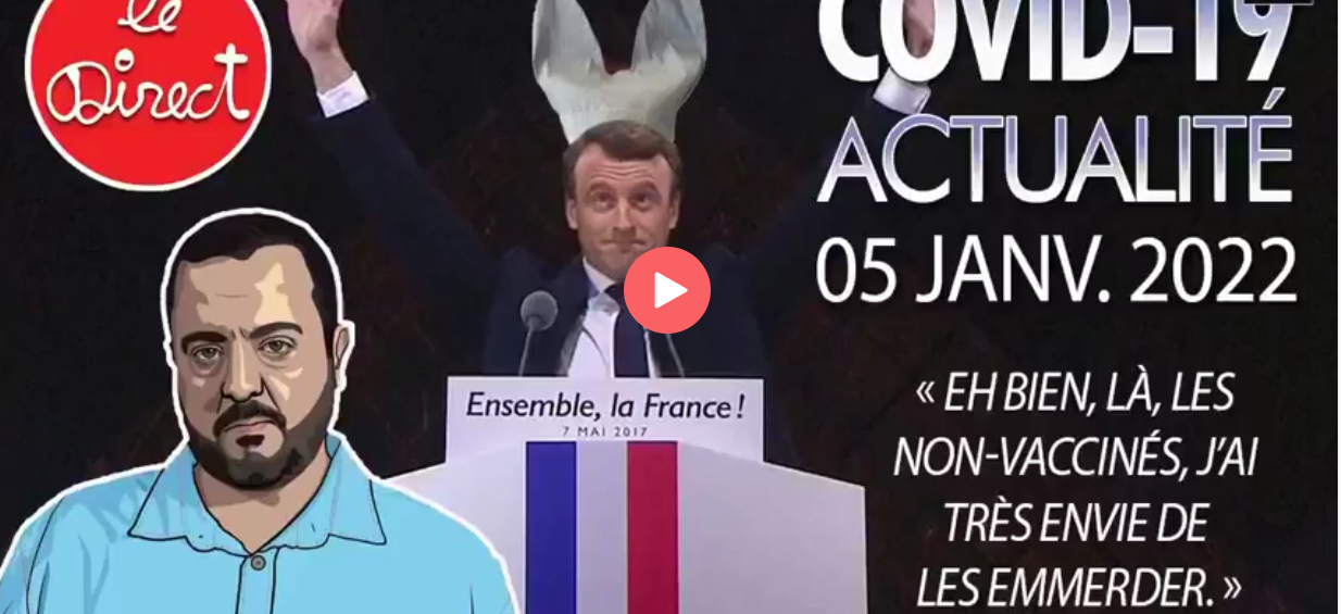 Direct  : Pr Raoult, Trudeau, Orpéa, Vax, Nivat, "Super-bulle"