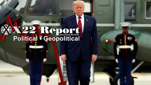 Rapport X 22 Ep. 2702b - Message Scavino reçu, plus d'otage, nous sommes prêts, goutte à goutte, puis inondation