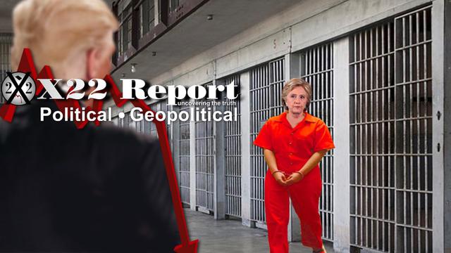Rapport X 22 Ep. 2705b - La peur est réelle, quelque chose de grand arrive, la justice arrive pour Hillary, elle tombe