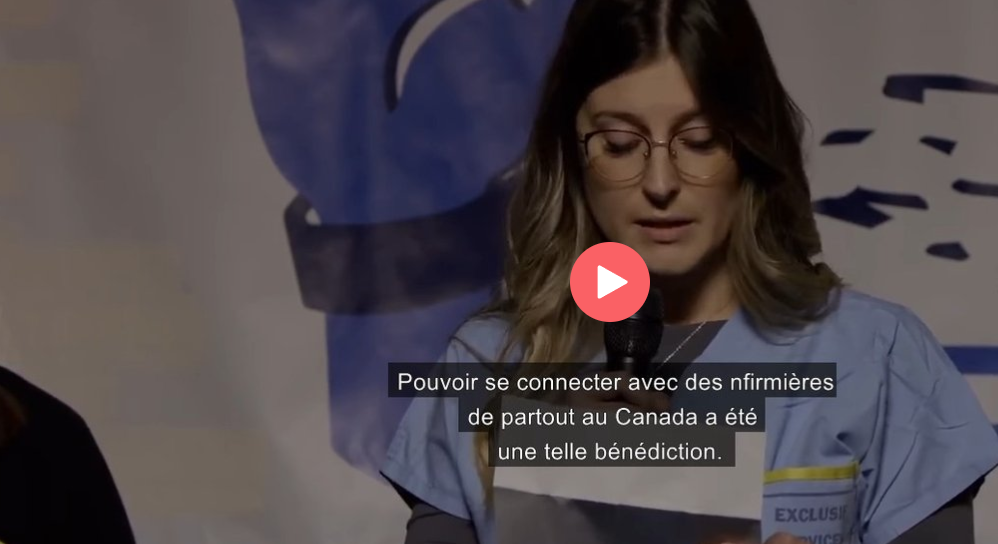TEMOIGNAGES:  Jessica, infirmière du Québec