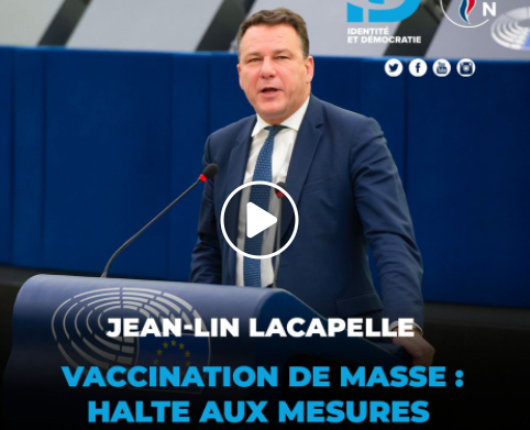 L'heure est grave !  Plusieurs États membres ont décidé d'appliquer des mesures répressives, discriminatoires et inconstitutionnelles à l'encontre de leurs peuples, afin d'accélérer la vaccination de masse sans AUCUN RESPECT de la liberté vaccinale.
