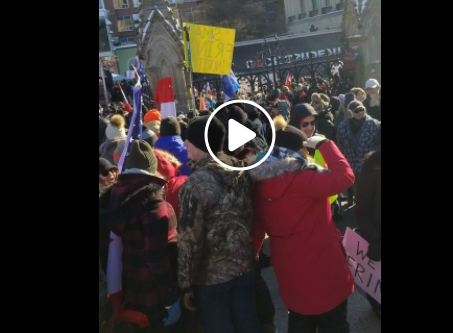 En Direct d’Ottawa convoi liberte!